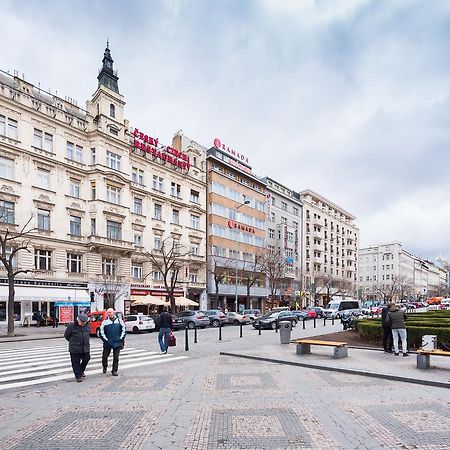 Wenceslas Square Apartment Прага Екстериор снимка